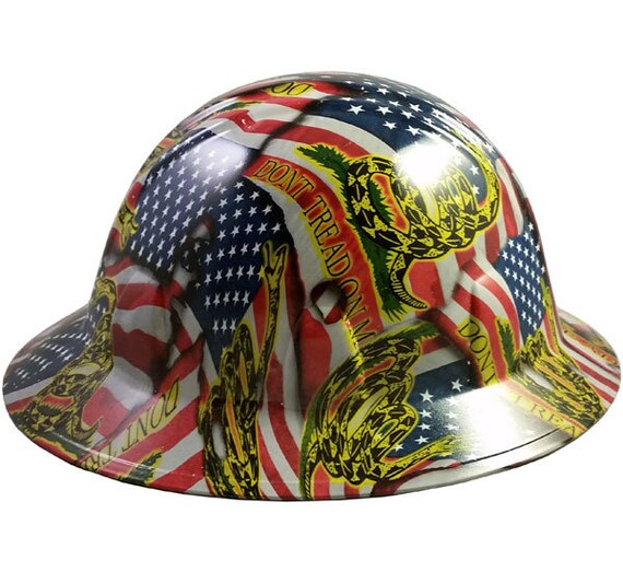 USA Flag Design Full Brim Style 