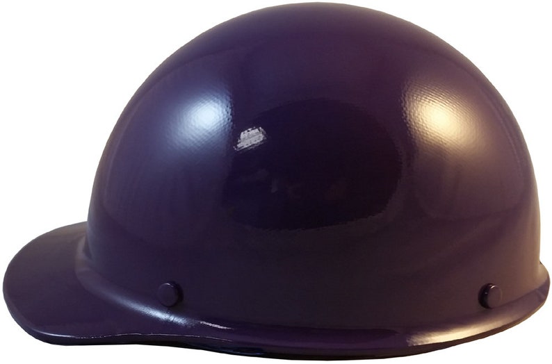 MSA Skullgard Cap Style Hard Hat Purple Etsy