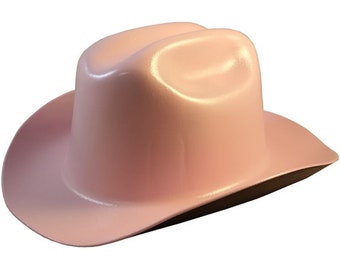 Outlaw Cowboy Hardhat with Ratchet Suspension - Pink