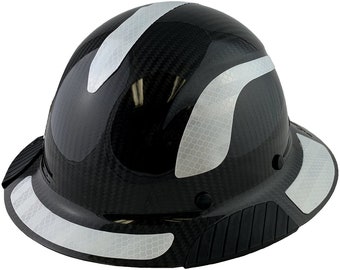 Actual Carbon Fiber Hard Hat Full Brim 