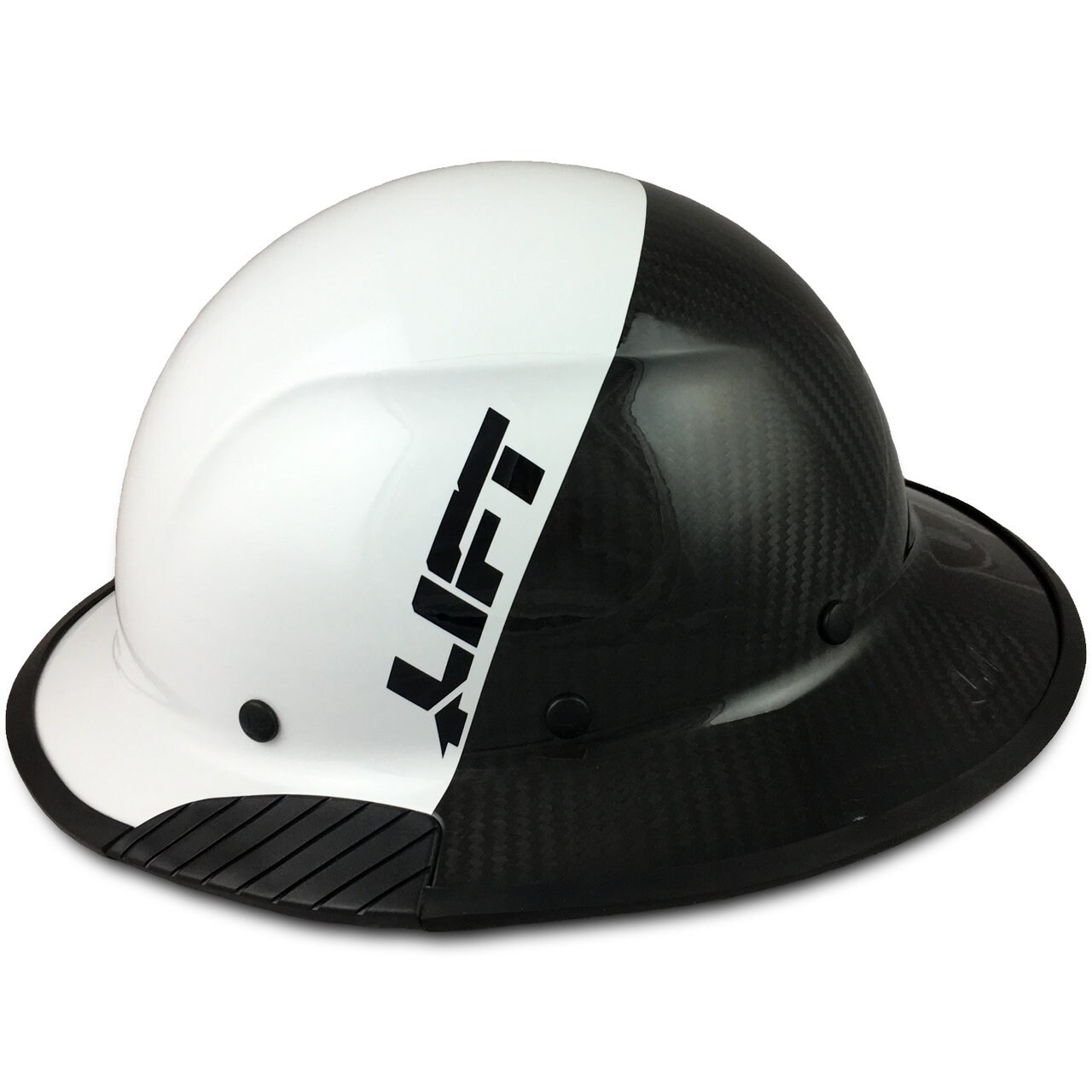 Lift Safety Actual Carbon Fiber Hard Hat Full Brim Glossy Etsy