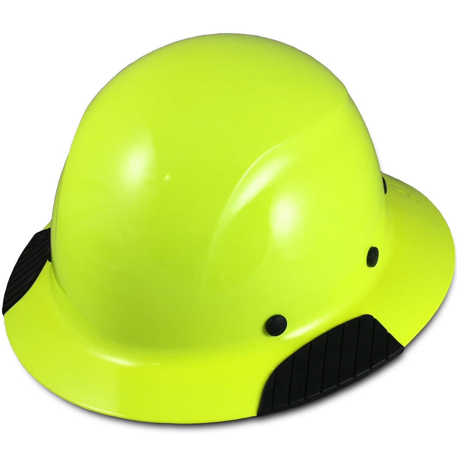 DAX Fiberglass Composite Hard Hat Full Brim Highviz Lime Etsy