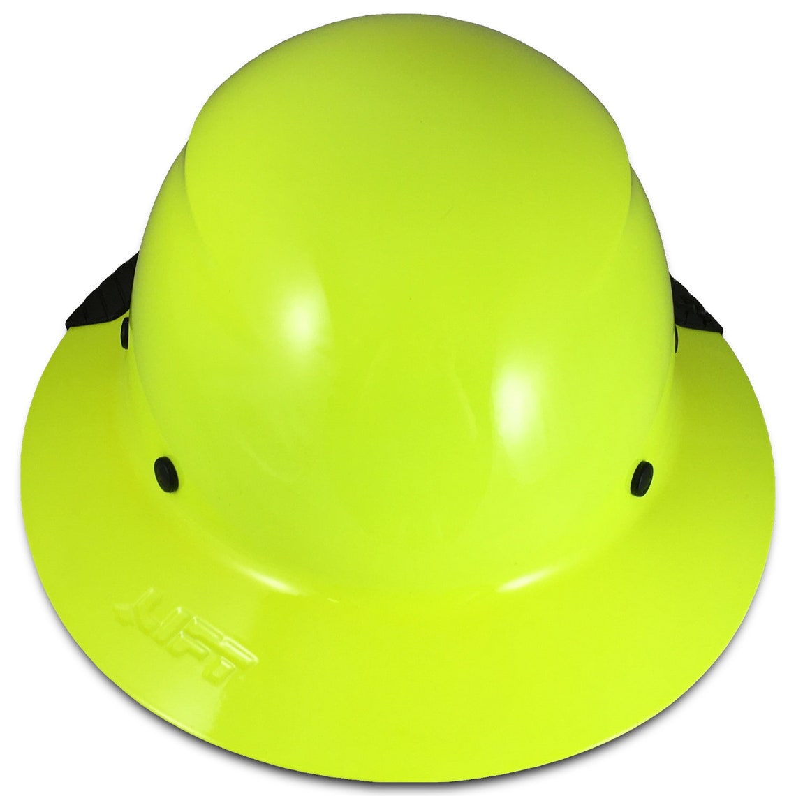 DAX Fiberglass Composite Hard Hat Full Brim HighViz Lime Etsy
