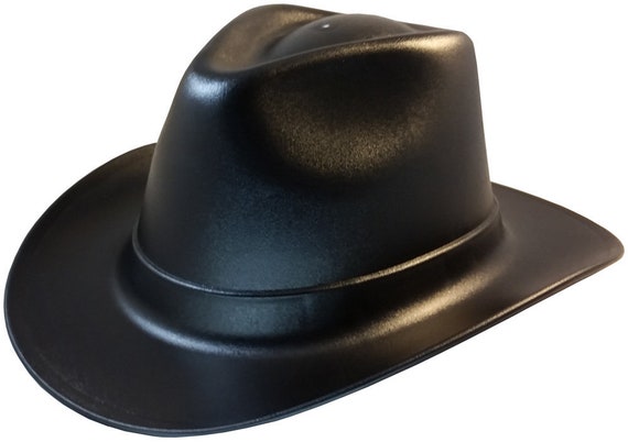 Western Cowboy Hard Hats Black 