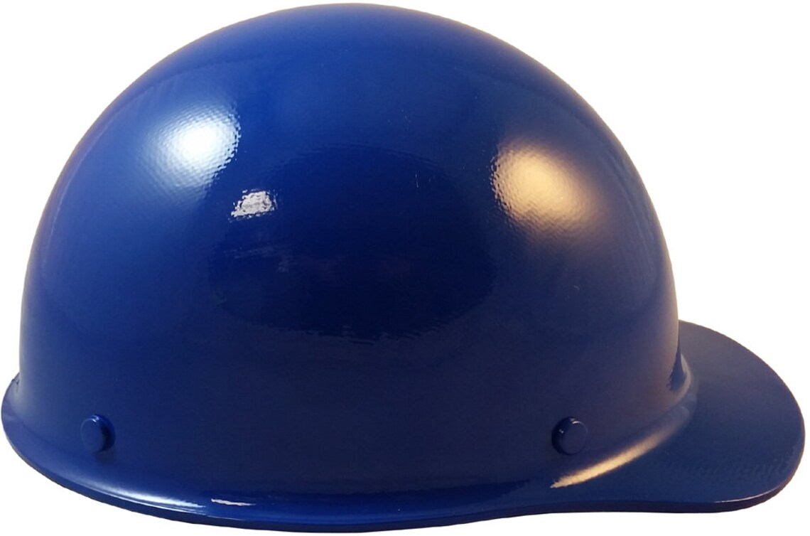 MSA Skullgard Cap Style Hard Hat Blue Etsy