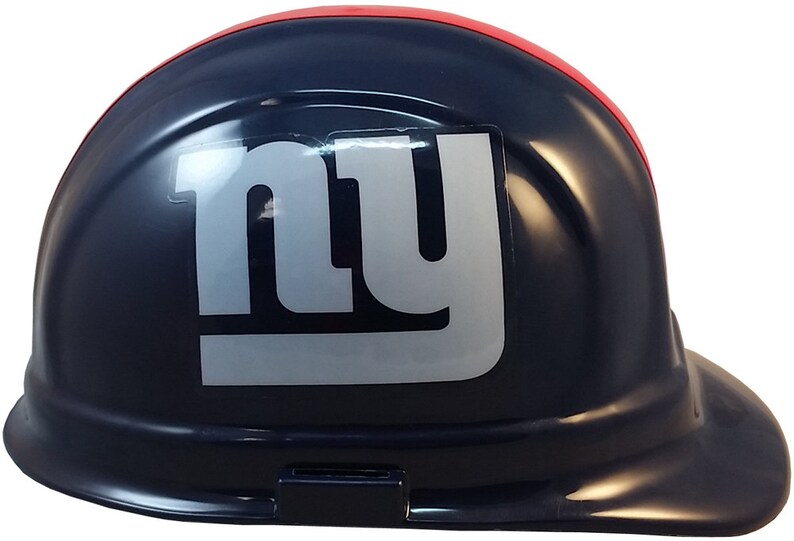 New York Giants NFL Hard Hat W/ Ratchet Suspension Etsy