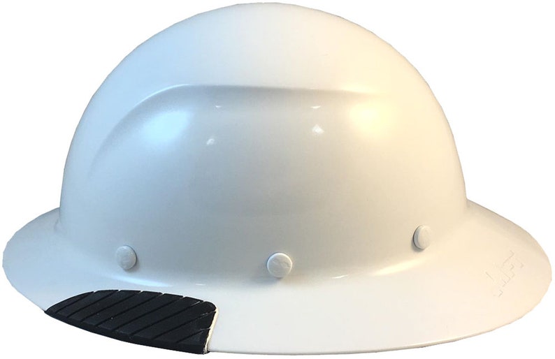 Actual Carbon Fiber Hard Hat Full Brim White Etsy