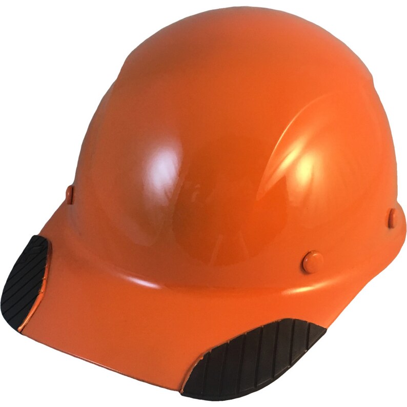 DAX Carbon Fiber Hard Hat Cap Style Hi Viz Orange Etsy