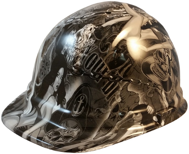 Dream Girls Hydro Dipped Cap Style Hard Hat