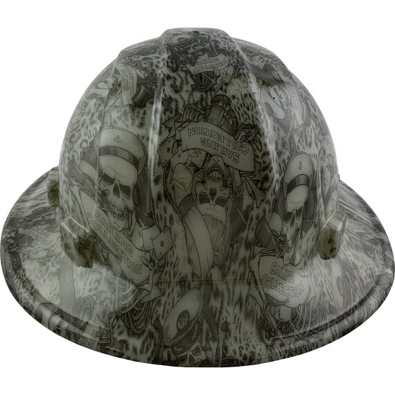 Glow in the dark cheap hard hat