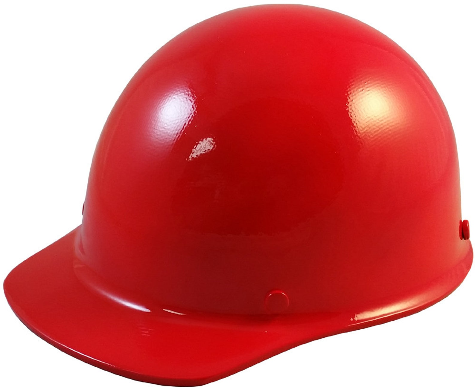 MSA Skullgard Cap Style Hard Hat Red Etsy
