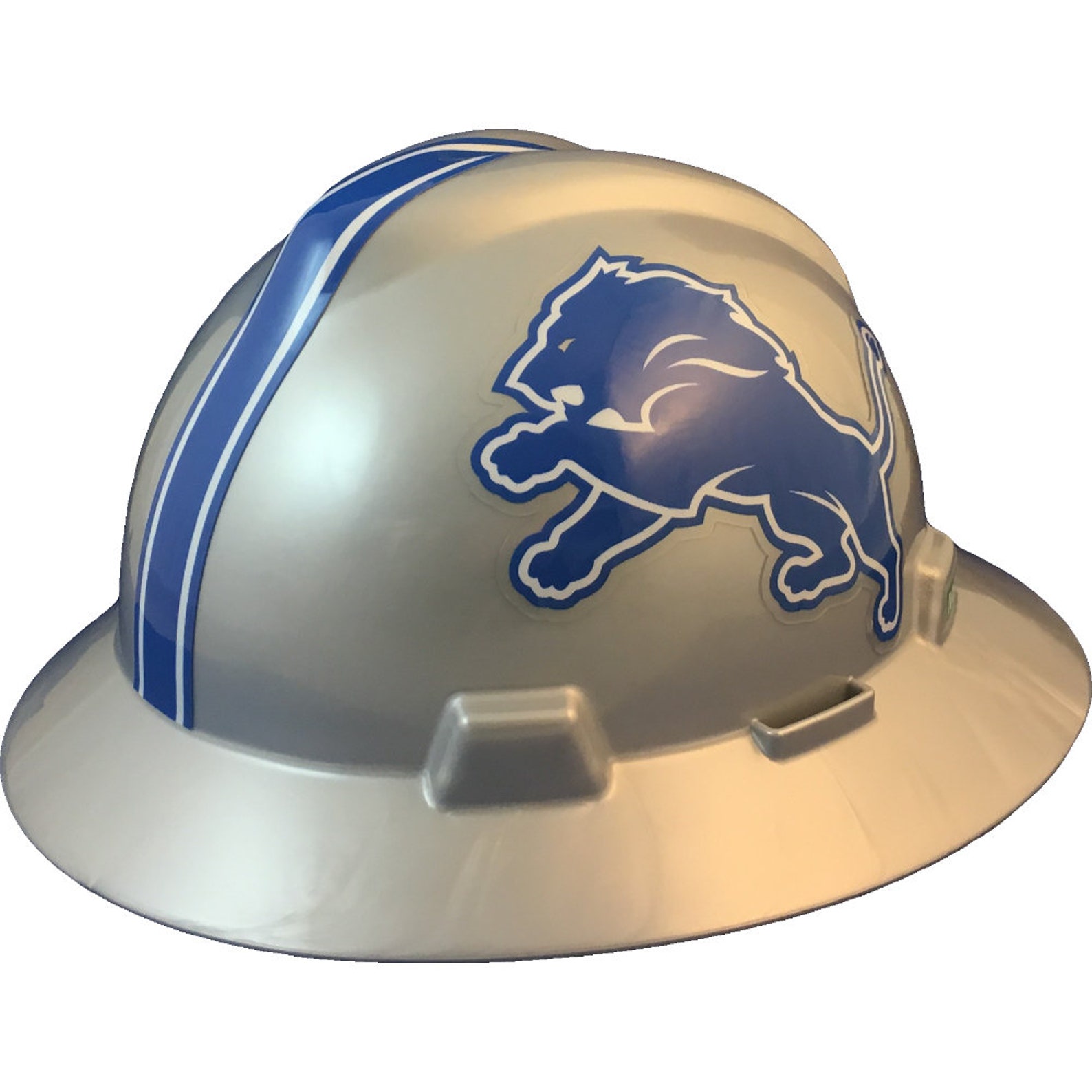 Detroit Lions Full Brim Hard Hat w/ Tote Bag Etsy