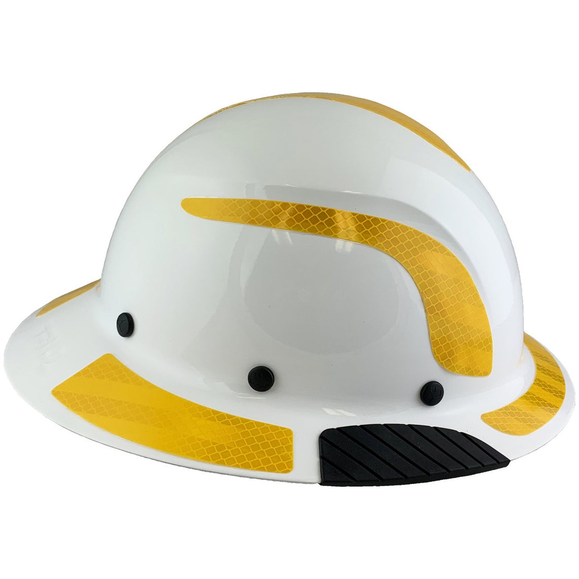 DAX Fiberglass Composite Hard Hat Full Brim White con kit de Etsy España