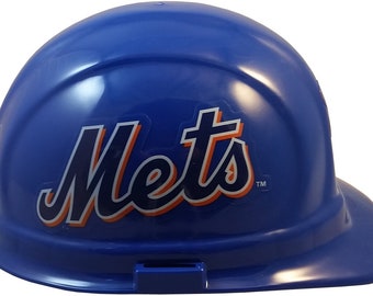 Mets Hardhat W/ Ratchet Suspension | Etsy