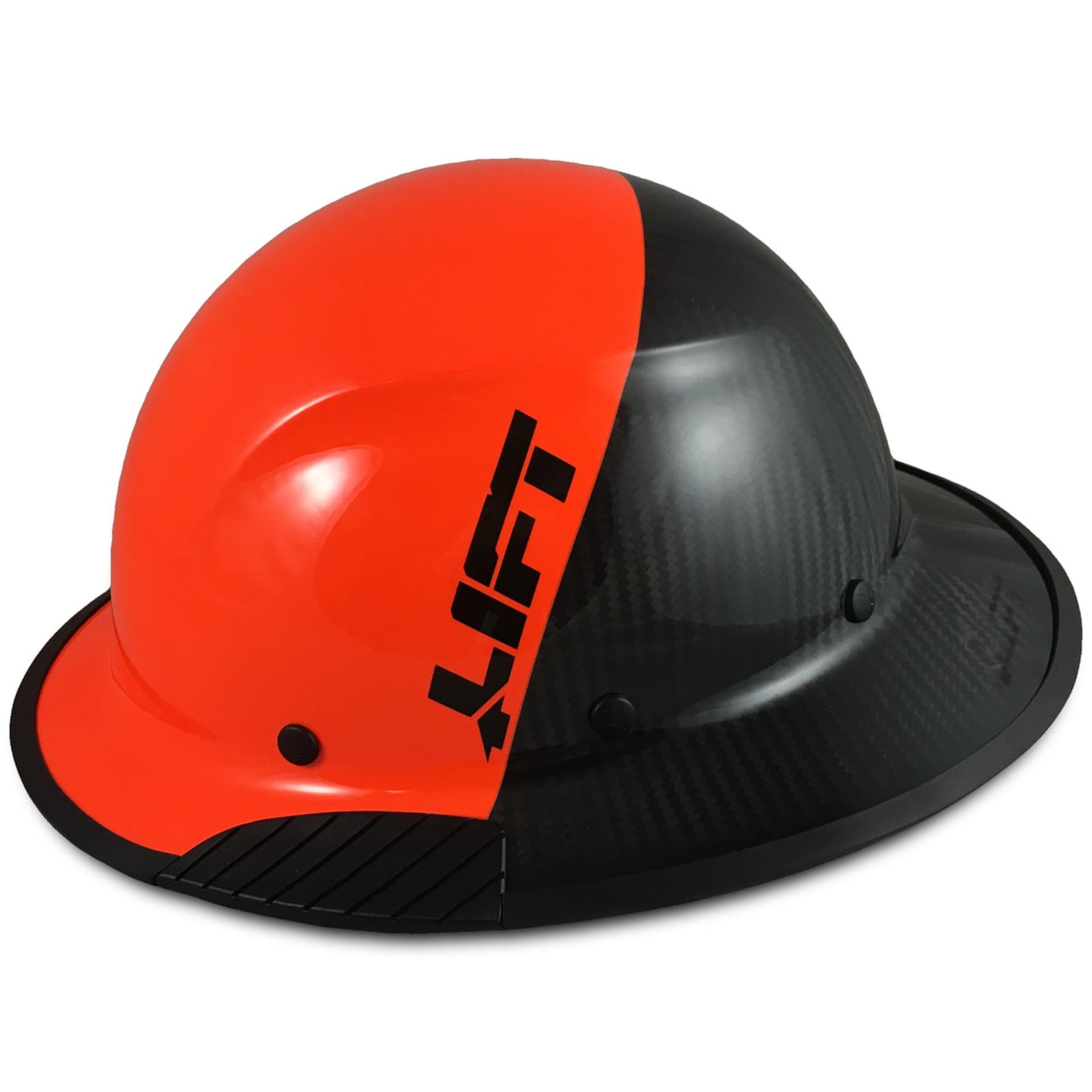Lift Safety Actual Carbon Fiber Hard Hat Full Brim Glossy Etsy
