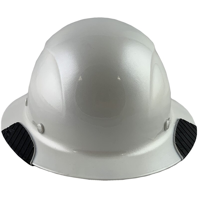 Actual Carbon Fiber Hard Hat Full Brim Pearl White Etsy