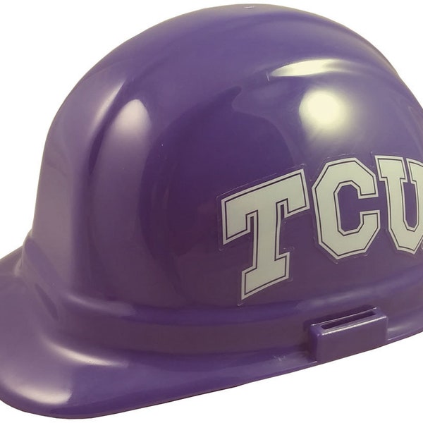 Texas Christian University ~ TCU Horned Frogs Hard Hat