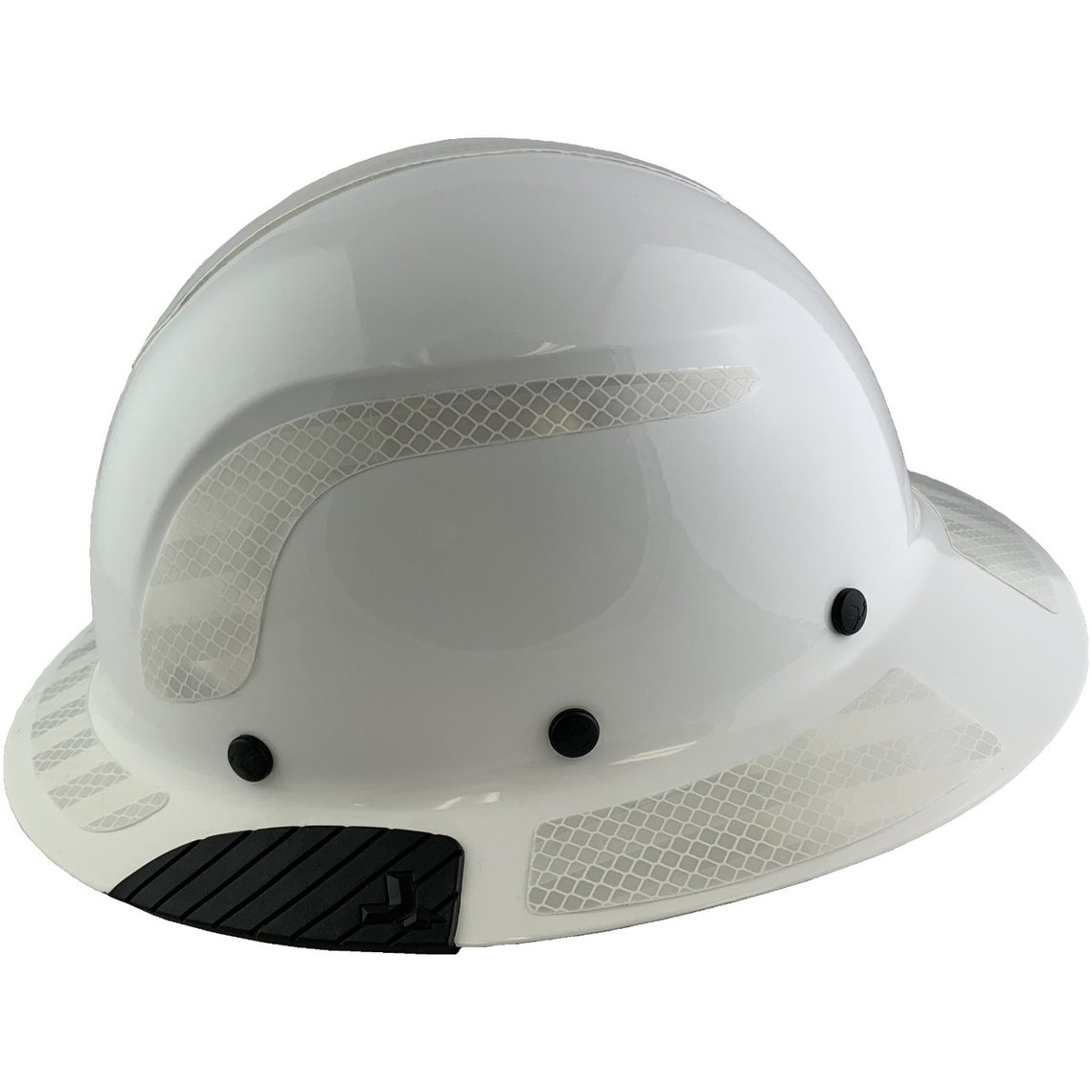 DAX Fiberglass Composite Hard Hat Full Brim White with Etsy
