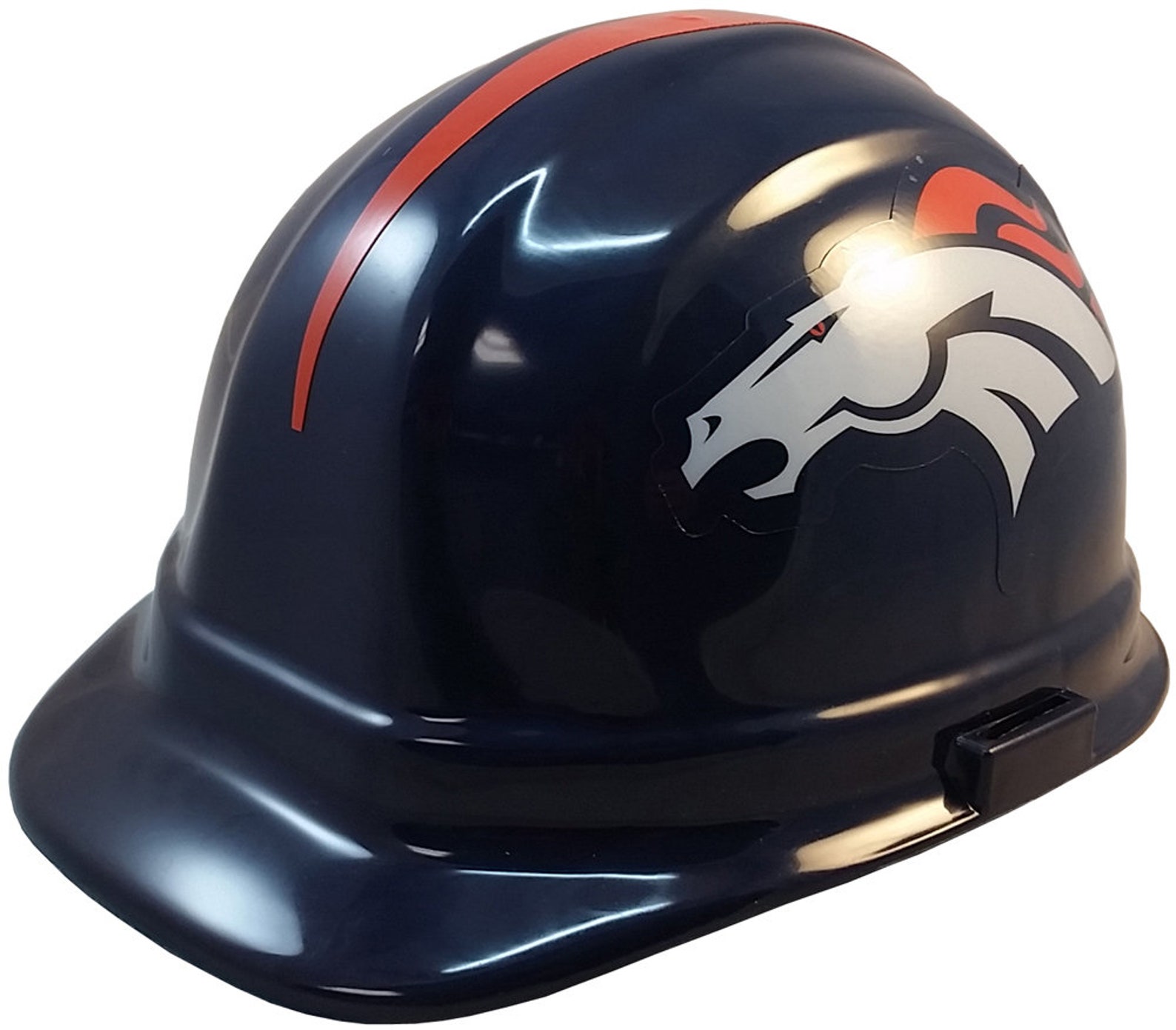 Denver Broncos NFL Hard Hat W/ Ratchet Suspension Etsy