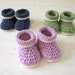 see more listings in the Crochet Baby Booties section