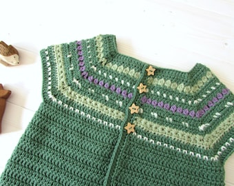 wooly wonders crochet cardigan