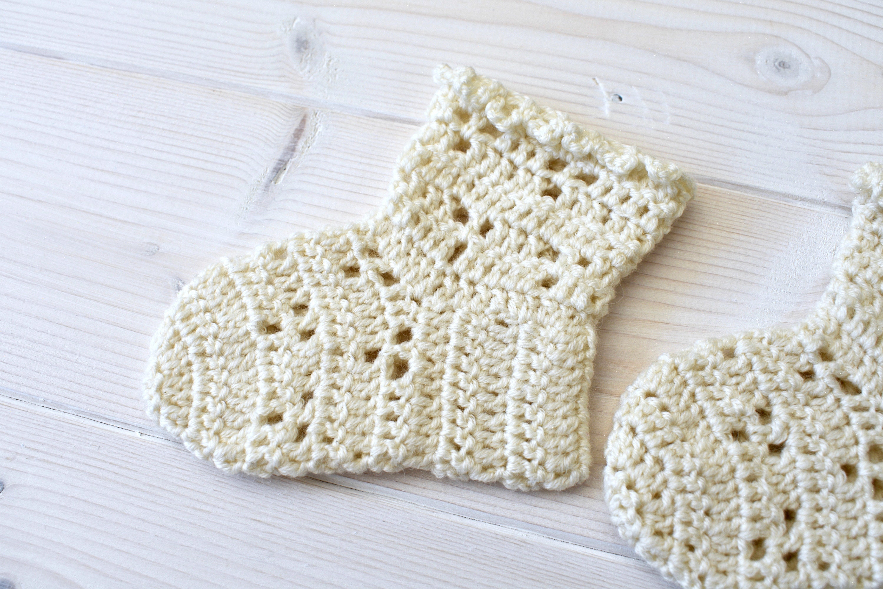Wooly wonders shop crochet baby booties