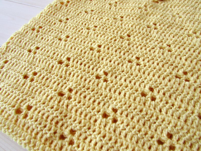 Crochet Daisy Dress Written Pattern Baby / Little Girl's Pretty Summer Dress / Tunic Crochet Pattern image 4