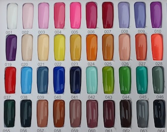 Solid color press on nails (Short)