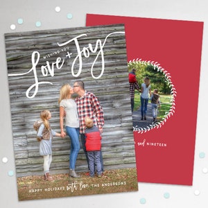 Photo Christmas Cards PRINTABLE Photo Holiday Card Photo Christmas Card Custom Christmas Cards Christmas Greeting Cards Personalized Cards