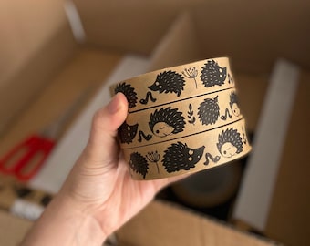 Hedgehog self-adhesive kraft paper tape. 25mm x 50M