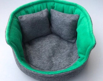 GROßE Kuscheltasse. Haustiersofa. Meerschweinchenbett. Haustierbetten. Fleecebett. Fleecesofa. Haustiersofa.
