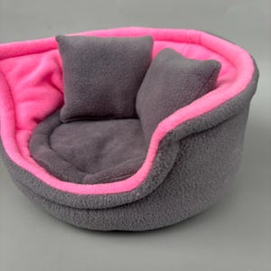LARGE cuddle cup. Pet sofa. Guinea pig bed. Pet beds. Fleece bed. Fleece sofa. Pet sofa.