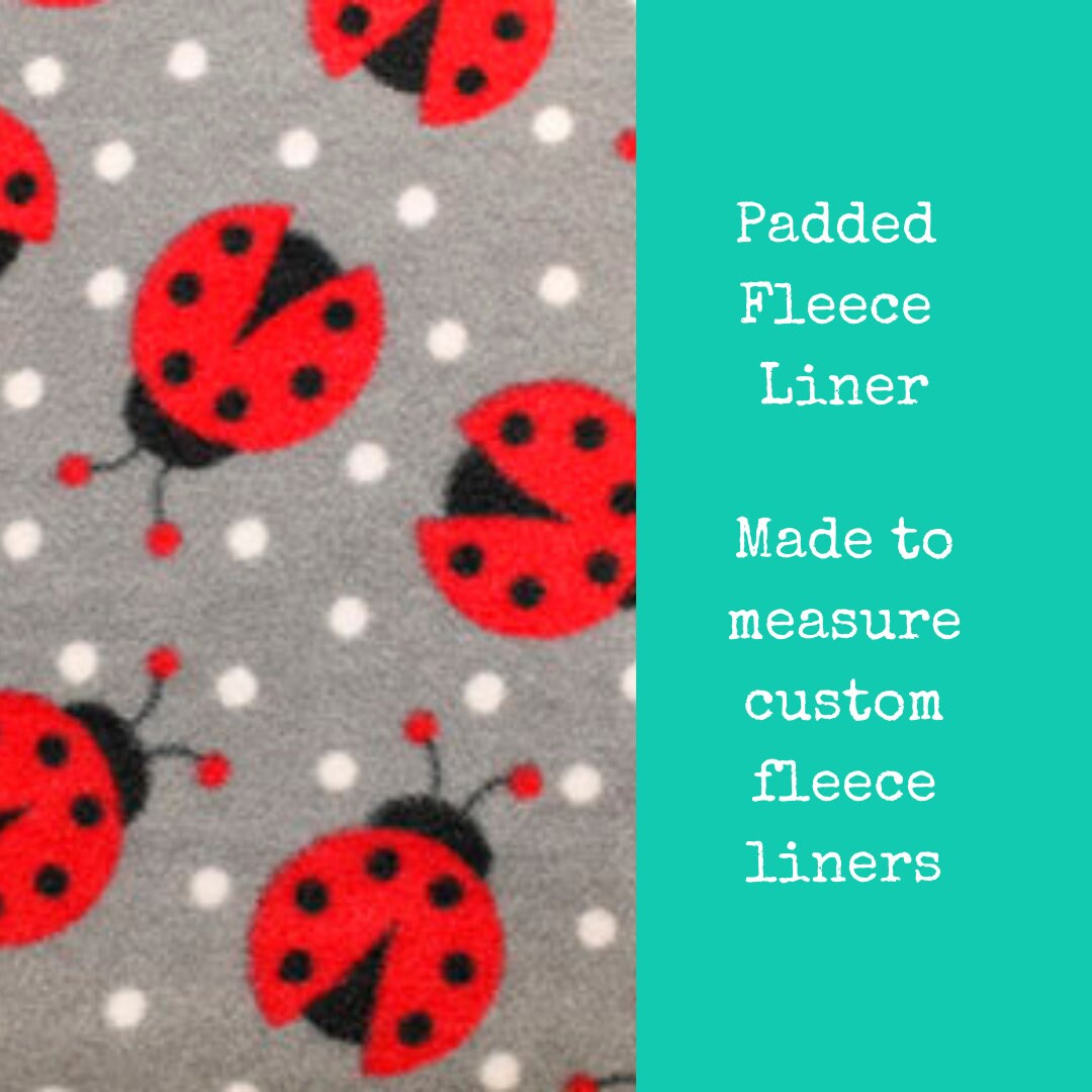 custom fleece cage liners