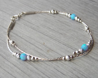 Opal Armband, Opal Perlen Armband, minimal Armband, Opal Gold Armband, winziges Opal Armband, Perlen Armband, Opal Schmuck
