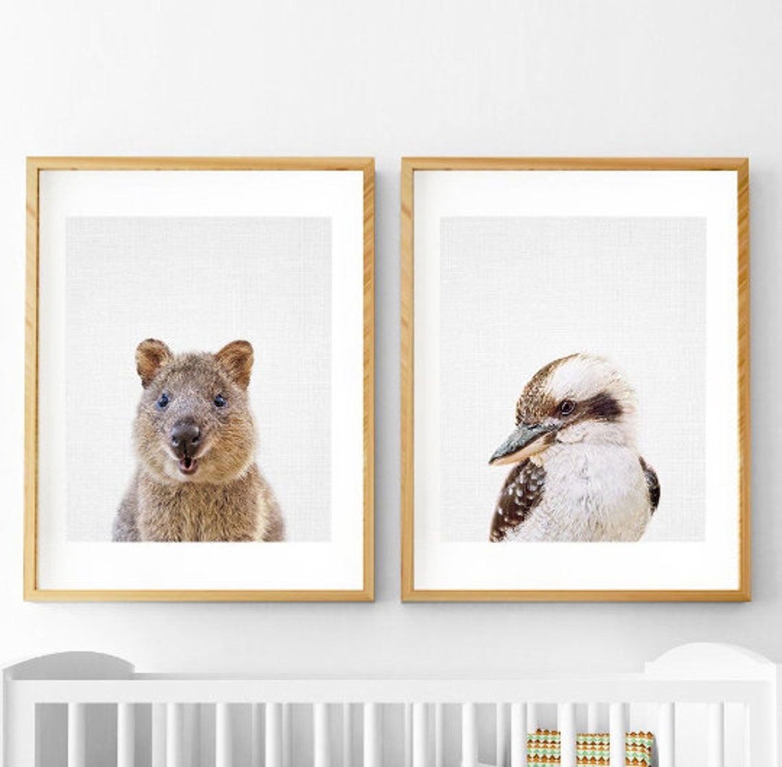 Australian Baby Animals Print Set of 12 Printable Nursery Etsy