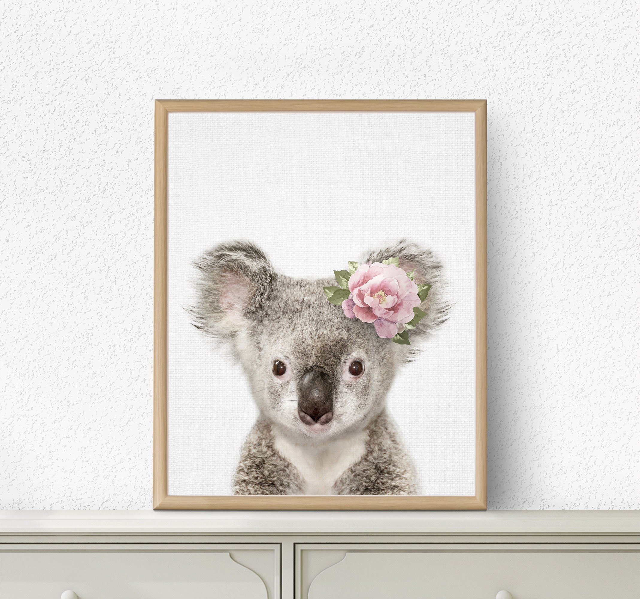 Baby Koala Print Koala Bear Print Nursery Animal Print Etsy