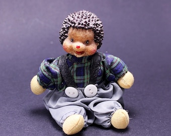 Vintage 1950's Peter-figuren Chimney Sweep Hedgehog Figurine
