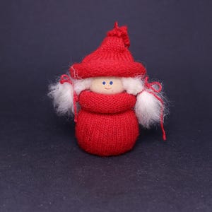 Vintage Swedish Christmas gnome,Handmade wooden Santa,Tomte Traditional Scandinavian Christmas decoration Jultomte,Santa Elf Christmas Gnome