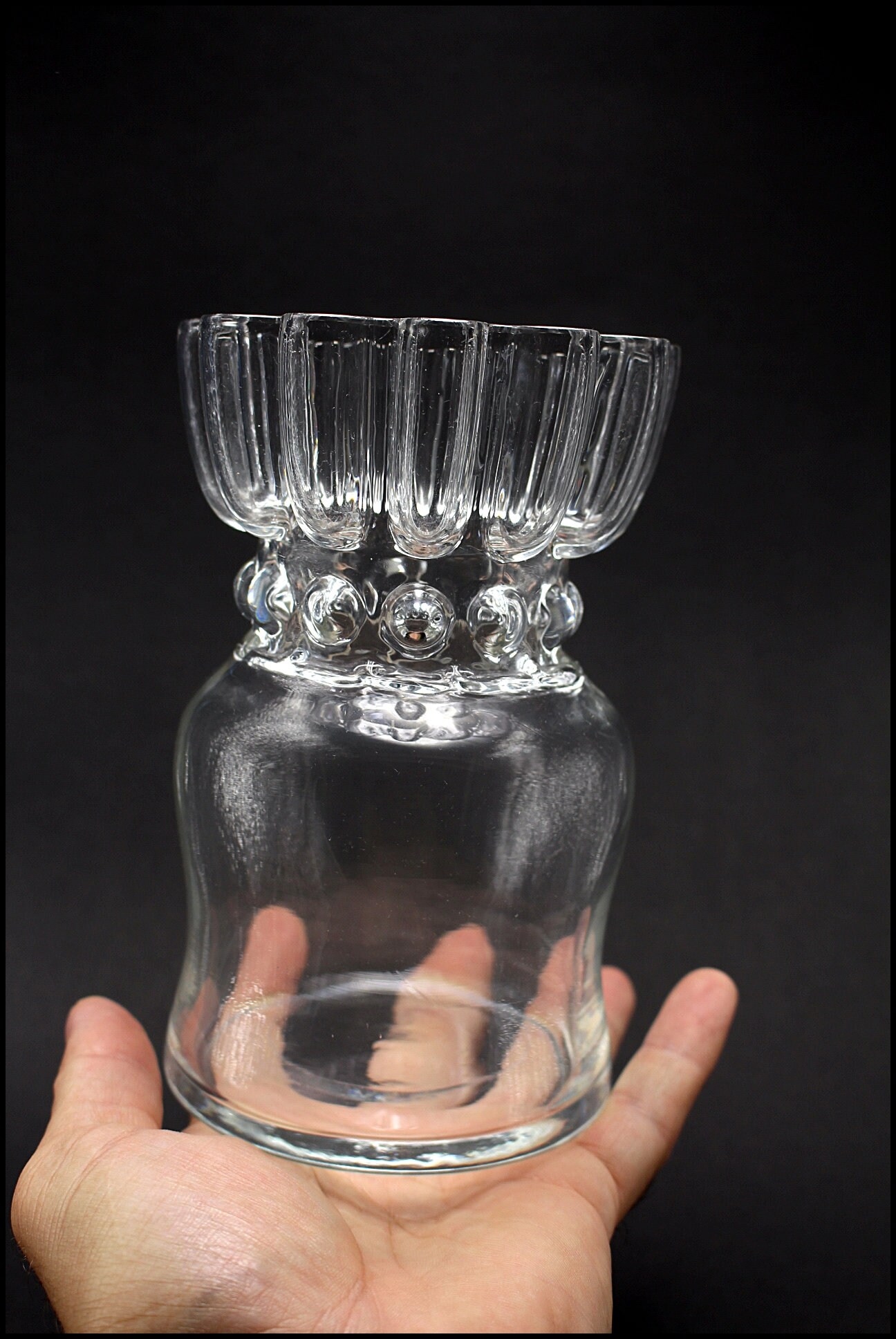 Vintage Sweden Kosta Boda 『Teardrop』 Vintage Handmade Vicke Lindstrand Kosta Boda Glass Ice Block