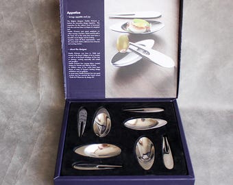 【新品】GENSE ゲンセ APPETIZE Appetize Appetizer Set 8 Pcs Stainless Steel From Gense Made