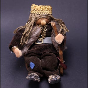 Original Butticki of Sweden Handmade Wooden Troll Figurine,Gnome,Trolls Swedish Figurine,Sweden Folk doll,Traditional Art Dolls,Wooden troll