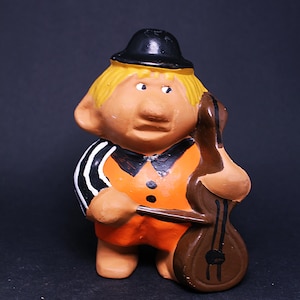 Vintage Swedish Ceramic Troll Figurine: Kurt Nilsson Deco Keramik