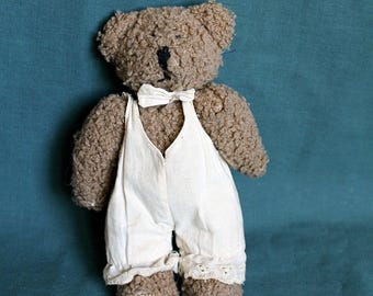 Vintage The Collection Light Brown Teddy Bear: Soft Plush Toy Animal