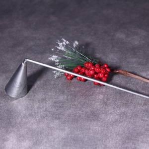 Vintage Sweden  Candle Snuffer,Candle Snuffer with Handle,Old Metal Candle Snuffer, Candle Accessories,Altar Tools,Antique Snuffer,