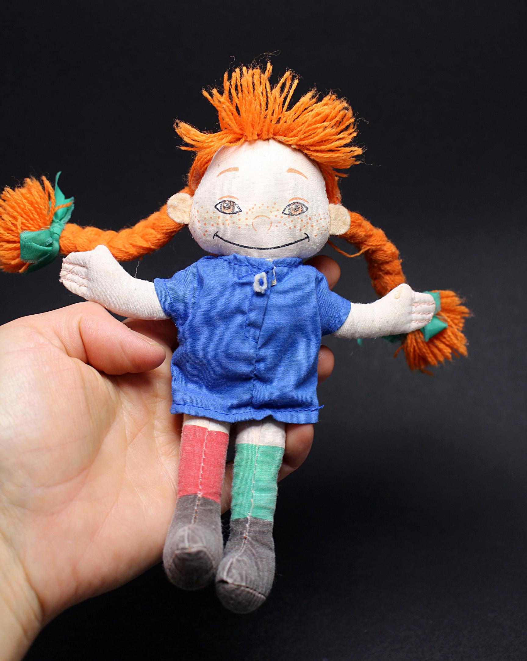 ヴィンテージ 長くつ下のピッピ ぬいぐるみ - アストリッド