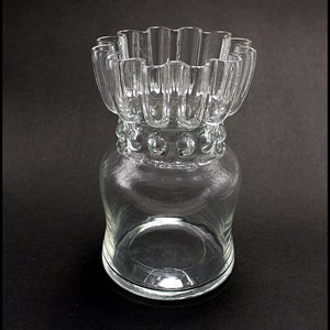 ROLF SINNEMARK Vintage Kosta Boda Blown Glass &quot;Boda Bukkett&quot; SWEDEN,Kosta Boda Sweden Clear Crystal Glass Bukkett by Rolf Sinnemark 1970s