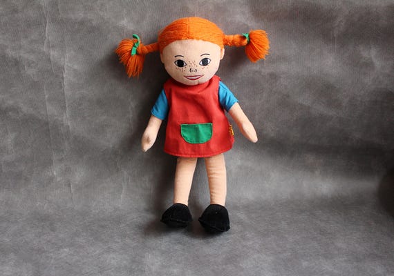 長くつ下のピッピ　人形　希少 長くつ下のピッピ（リサ・ラーソン／Lisa Larson） フリーデザイン