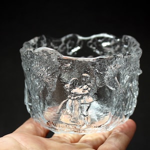 Kosta Boda Rhapsody Bowl: Kjell Engman Art Glass Ice Bucket