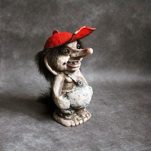Nyform Vintage Norwegian Three-headed Troll (7.5 Inches) - Etsy