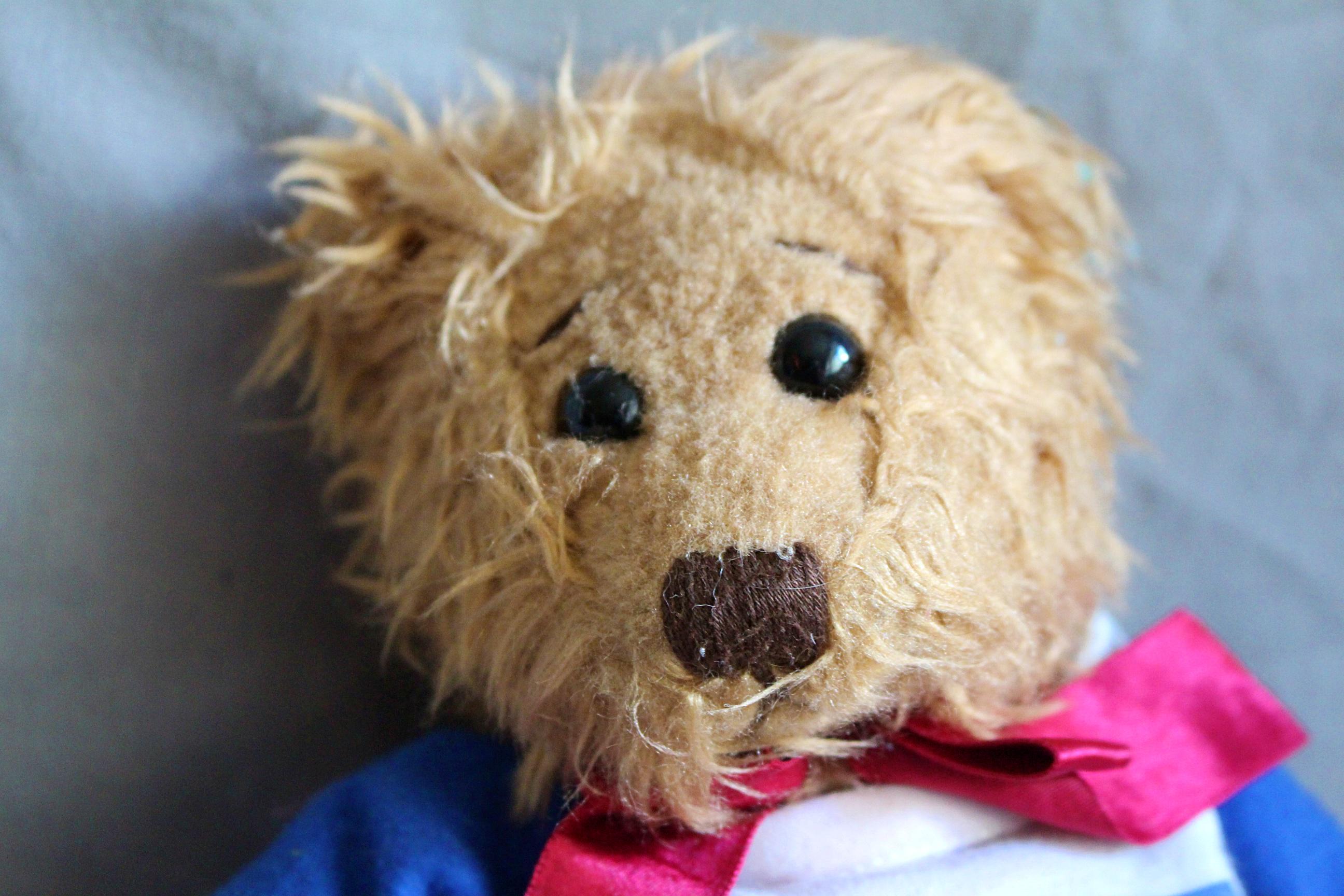 Vintage Russ Berrie Gregory Teddy Pepsi Bear Designed by Carol